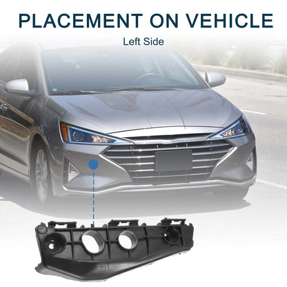 1pc Left Front Bumper Retainer Bracket for Toyota Corolla (2011–2013)