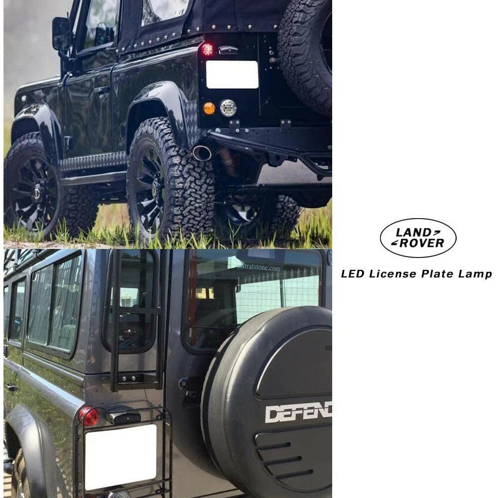 LED Rear License Plate Light for Land Rover Defender 90/110 (1983-2016)