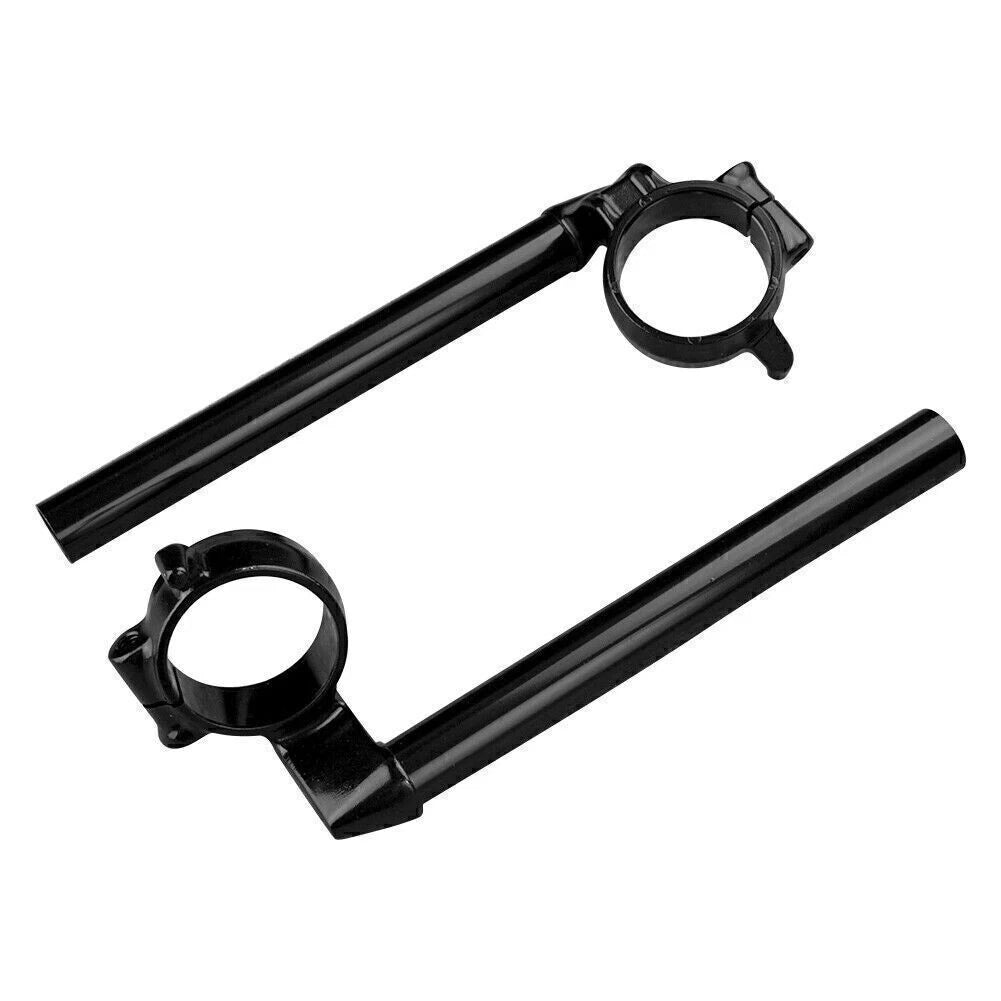 Black 2 x Motorcycle Clip On Handlebar for Honda CBR600RR (2007-2012)