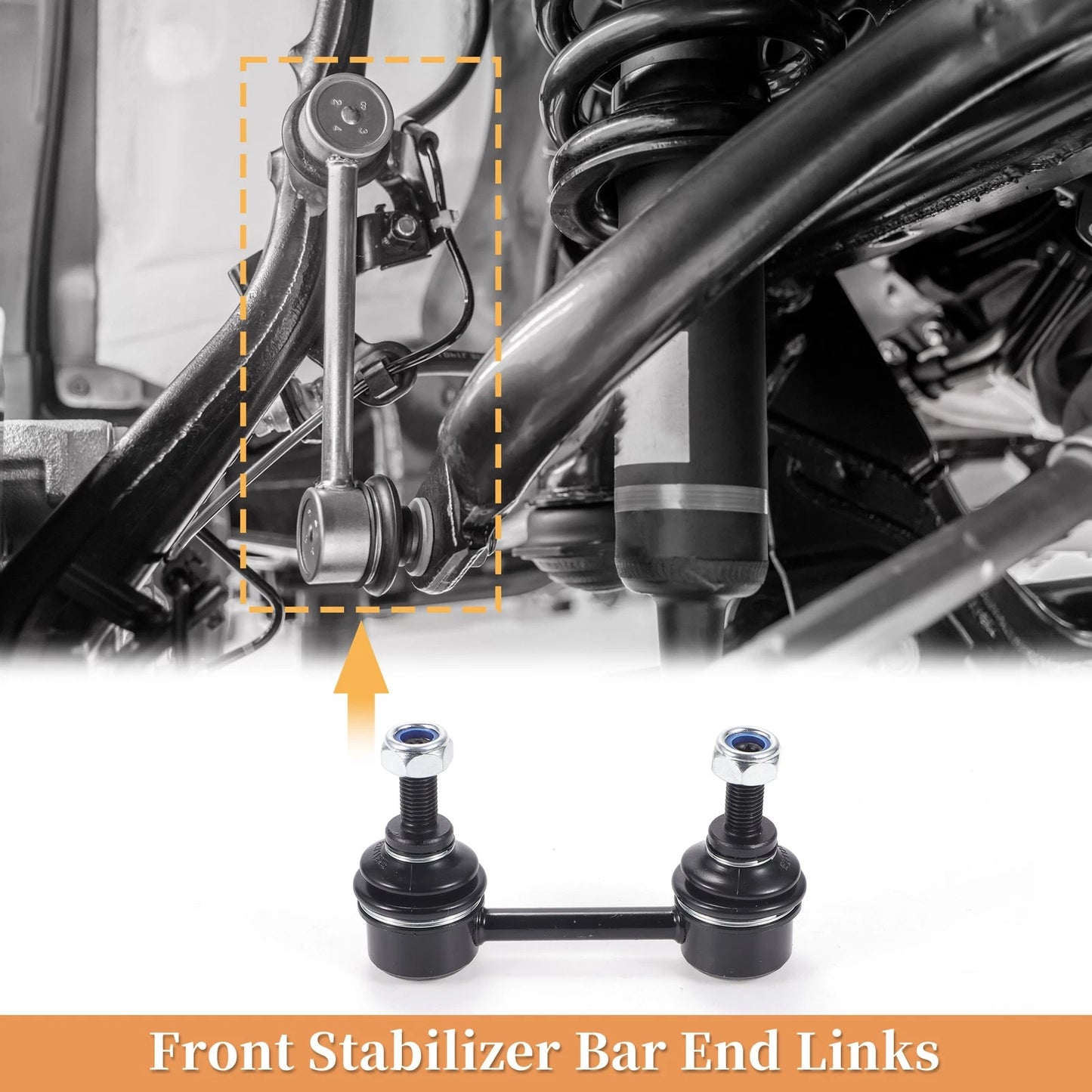 Rear Sway Bar Links for Mitsubishi Galant, Endeavor (2004-2012)