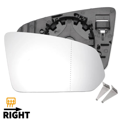 Right Side Heated White Mirror Glass for Volvo S90 V60 V90 (2016-2020)