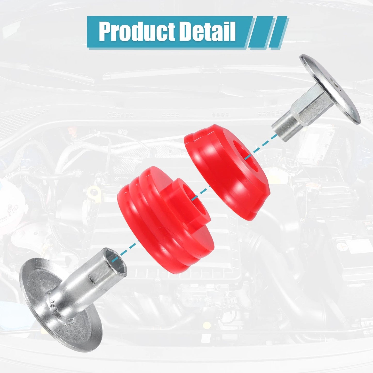 Car Body Mount Bushing Set for Ford Super Duty F250 F350 (2008-2016)