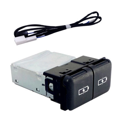 1PC Quick Charge Dual TYPE-C Interface Socket Fast Car Charger for Toyota