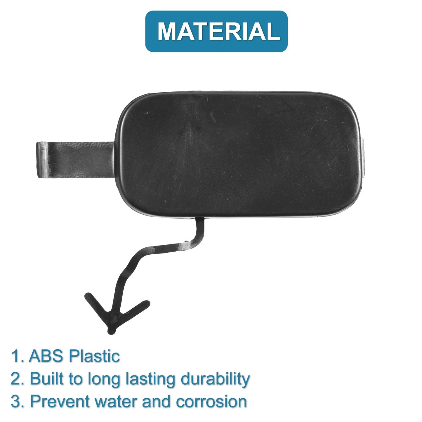Front Right Bumper Tow Hook Cover for Honda HR-V (2016-2018)