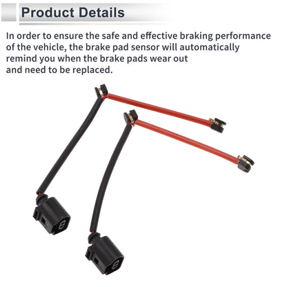 Brake Pad Wear Sensor for Porsche Cayenne 2011-2018 (2 x Sensors)