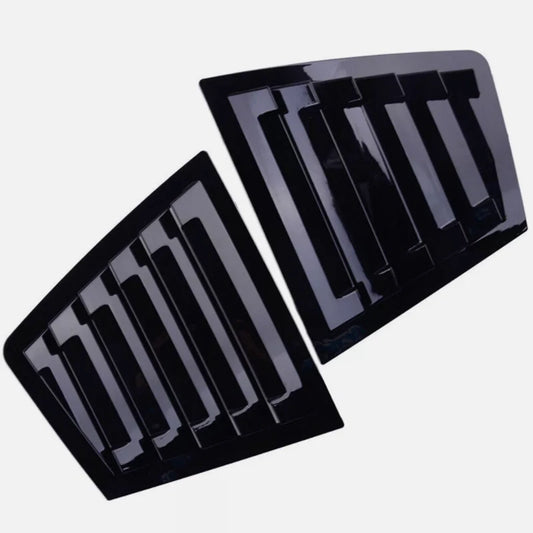 2 x Glossy Black Vent Window Scoop Louver Trim for Chevrolet Cruze (2010–2015)