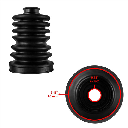 Diesel Rear Axle CV Boot Kit for John Deere AM141488/AM141487, 2 Sets