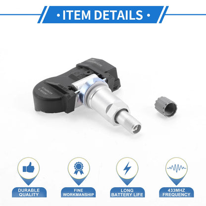 Tire Pressure Sensor 433MHz for BMW 220i (2014-2021) - 1 x Sensor