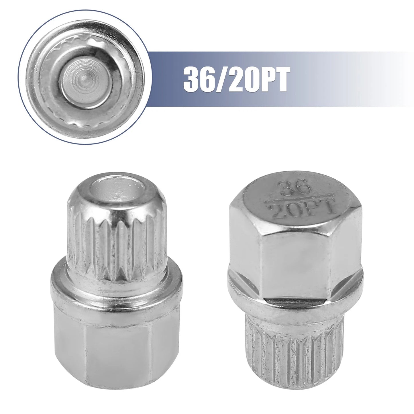 Anti Theft Wheel Lock Lug Nut Key for BMW (36/20PT)