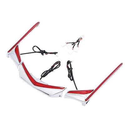 Chrome Fender Tip LED Light Strip for Honda GL1800 (2012-2017)