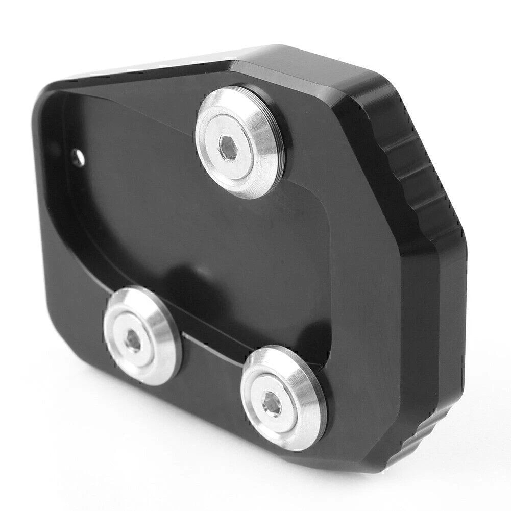 Black Sidestand Kickstand Extension Pad for Yamaha MT-09 (2013-2016)