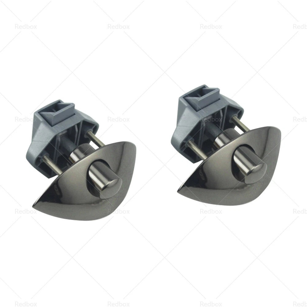 Zinc Alloy Half Moon Push Lock Knob for Camper RV Kitchen Cabin