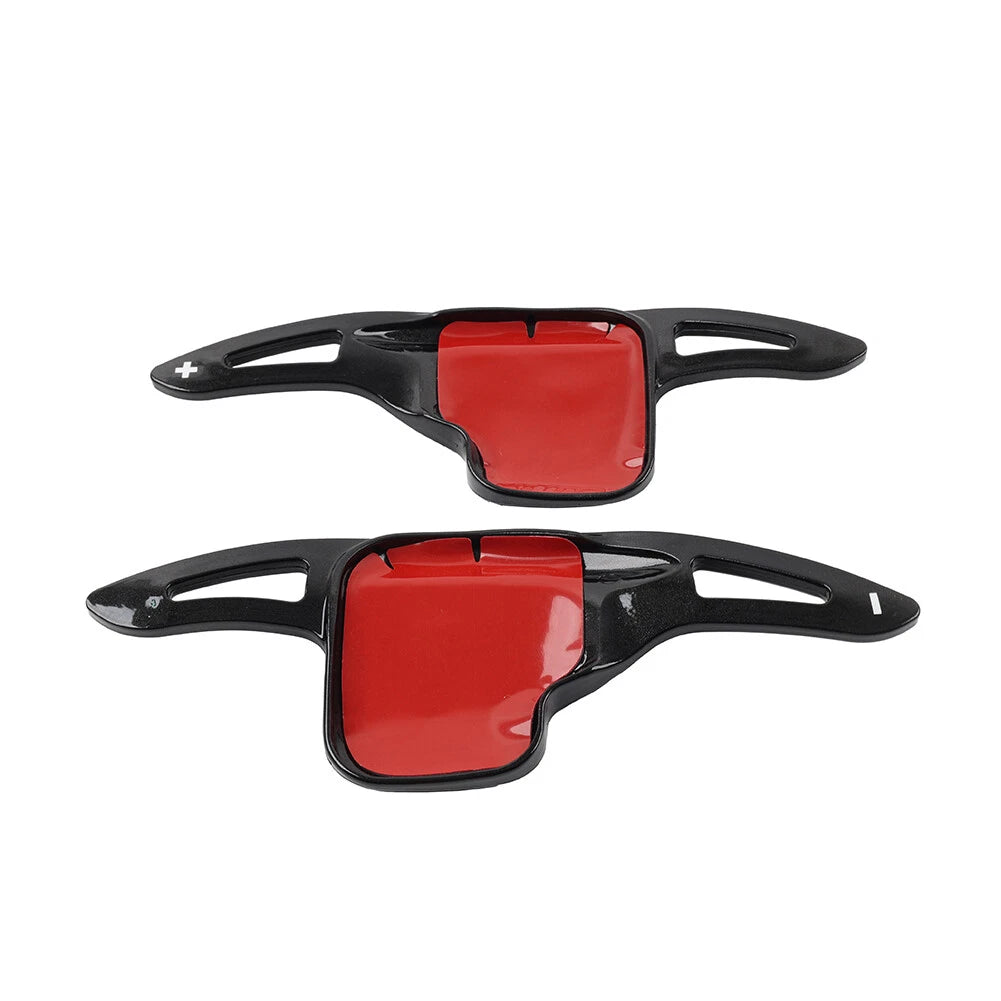 Black Steering Wheel Paddle Shifter Extensions for BMW 1 2 3 4 5 6 7 X1 X3