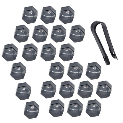 22mm Gray Wheel Nut Bolt Dust Cover Caps for Opel Vauxhall Insignia