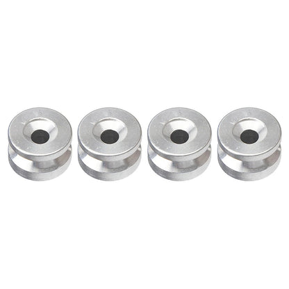 Silver Motorcycle Trunk Base Plate Tail Box Pad Bracket Spacer