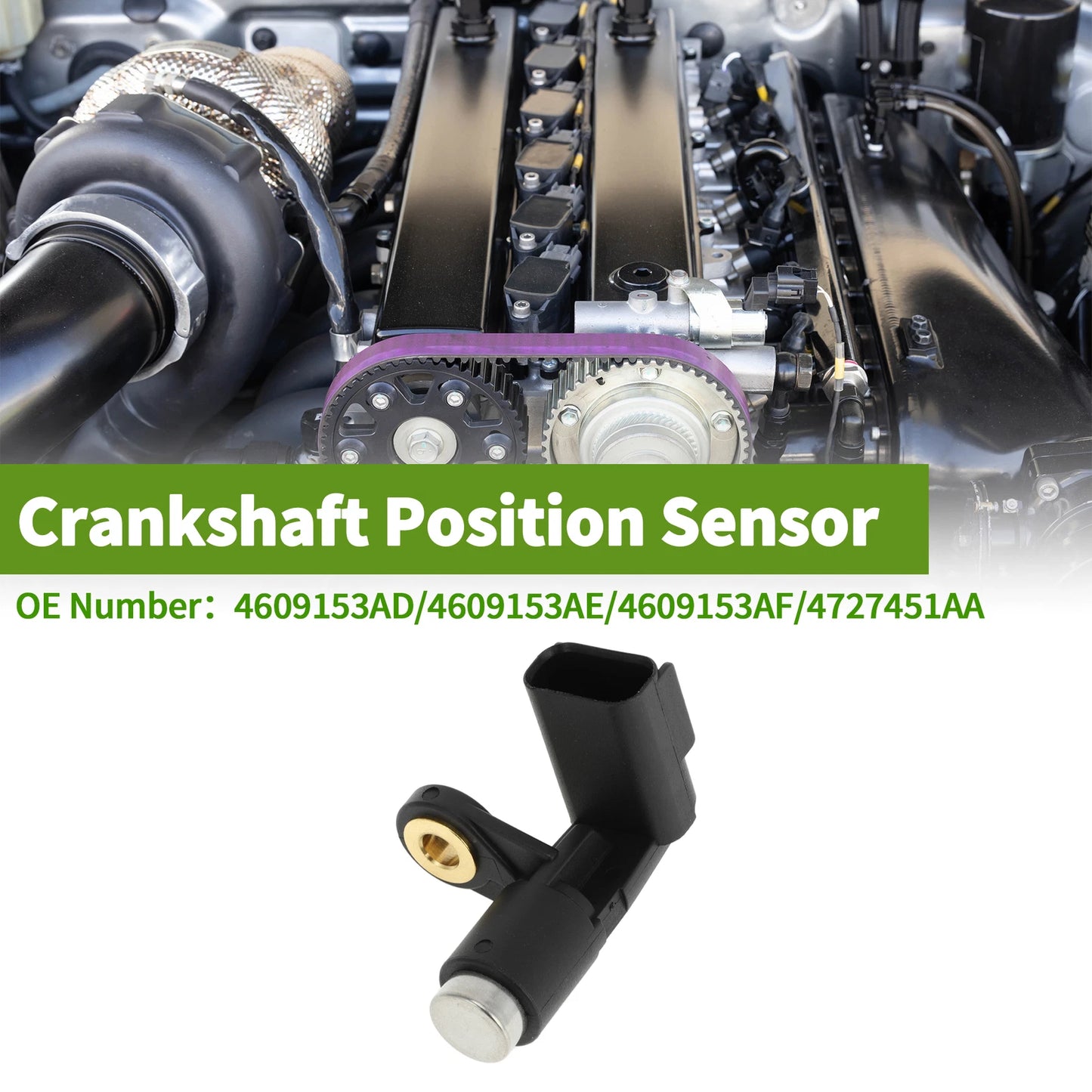 Crankshaft Position Sensor for Jeep Wrangler 4.0L (2002-2006) 1 x Sensor