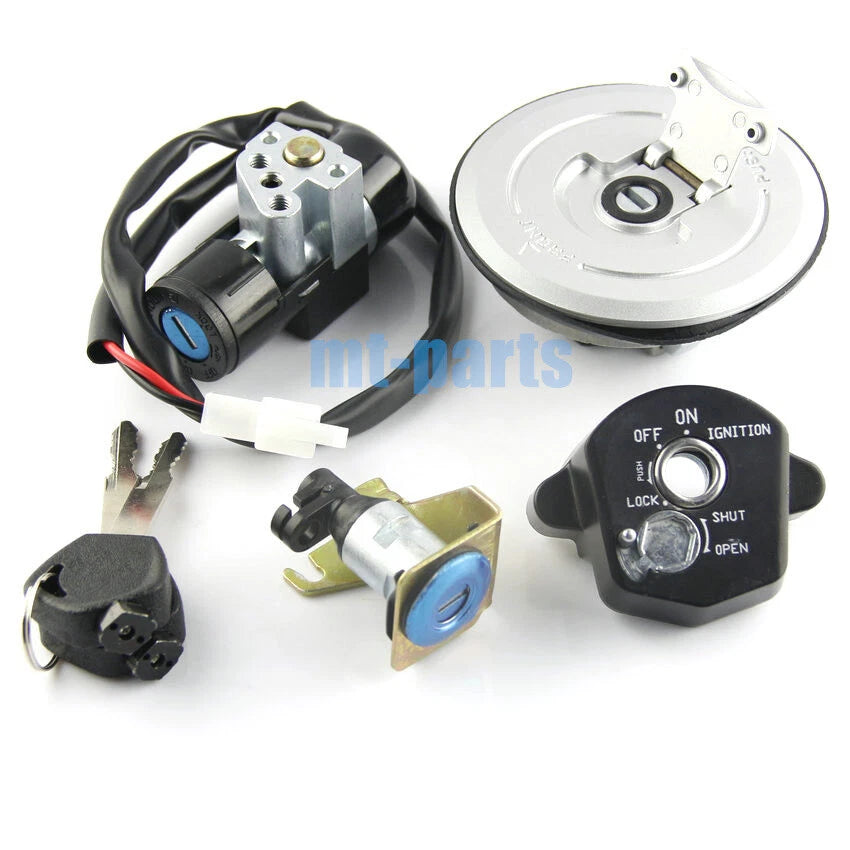 Fuel Gas Cap & Ignition Key Switch Seat Lock for Honda CBR125R (2011-2018)