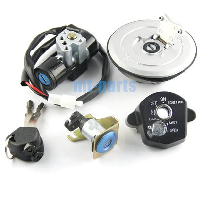 Fuel Gas Cap & Ignition Key Switch Seat Lock for Honda CBR125R (2011-2018)