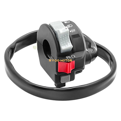Left Handlebar Start/Stop Switch Light for Yamaha Grizzly 600 YFM600 (98–2001)