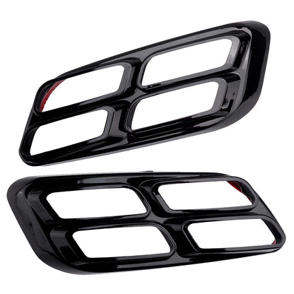 2 x Front Bumper Fog Light Bezel Covers for Kia K5 Optima (2014-2015)