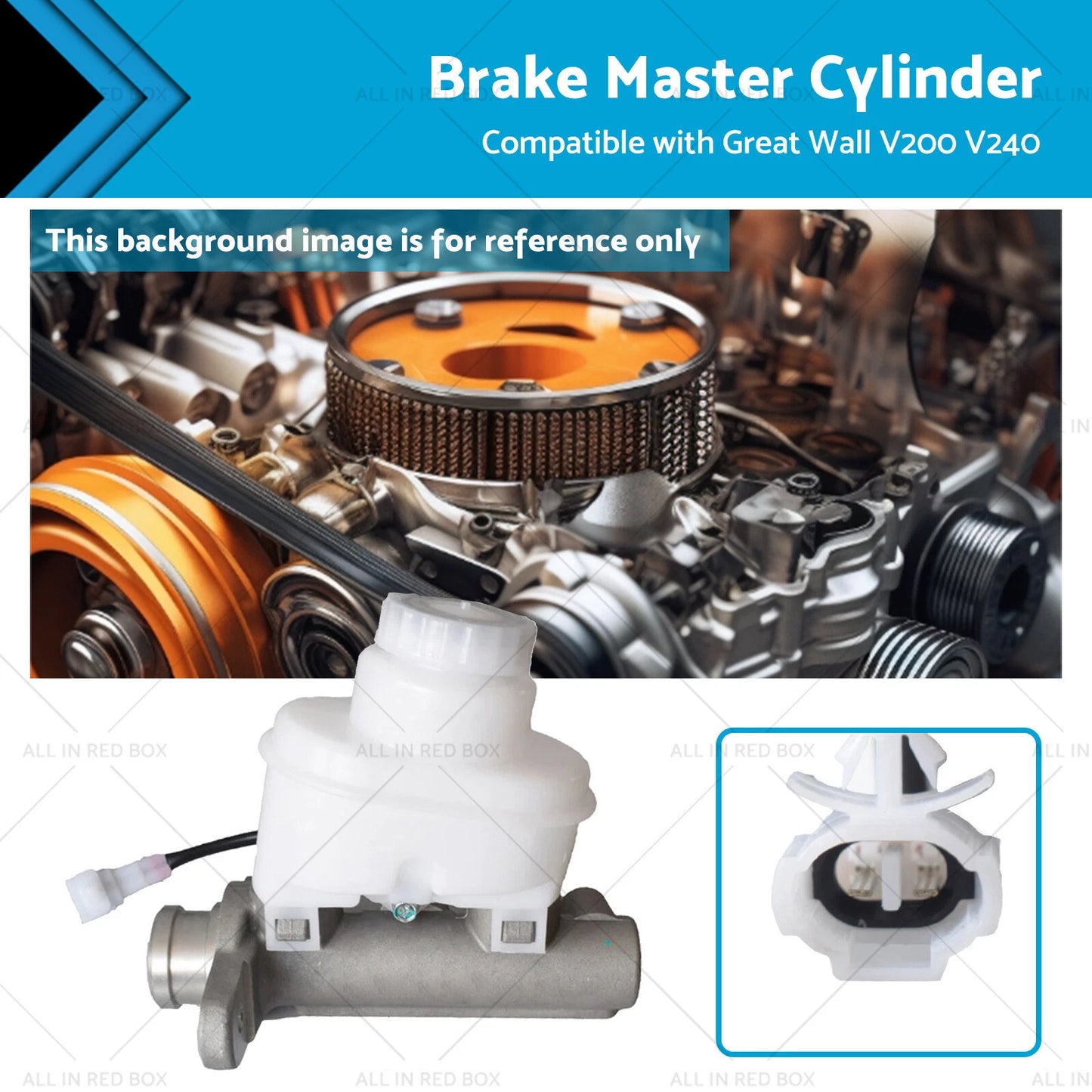 Brake Master Cylinder for Great Wall V200/V240 K2 Series (2009-2015)