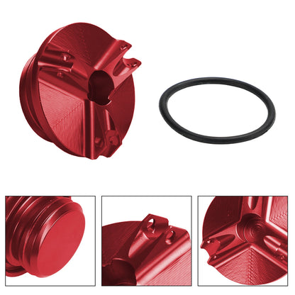 Oil Filler Plug Red for Yamaha MT-03, MT-07, MT-10, MT-25 (2016-2023)