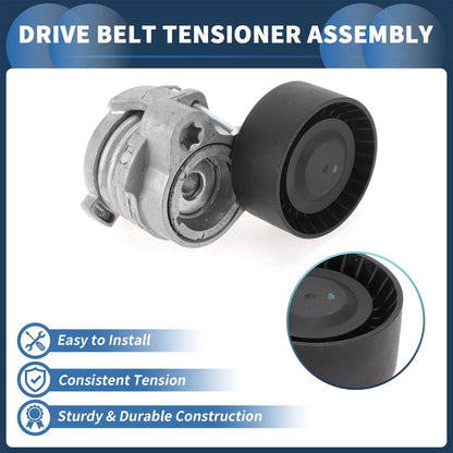 Belt Tensioner for BMW 530i 2.0L L4 (2017-2020) Metal 1 Pc