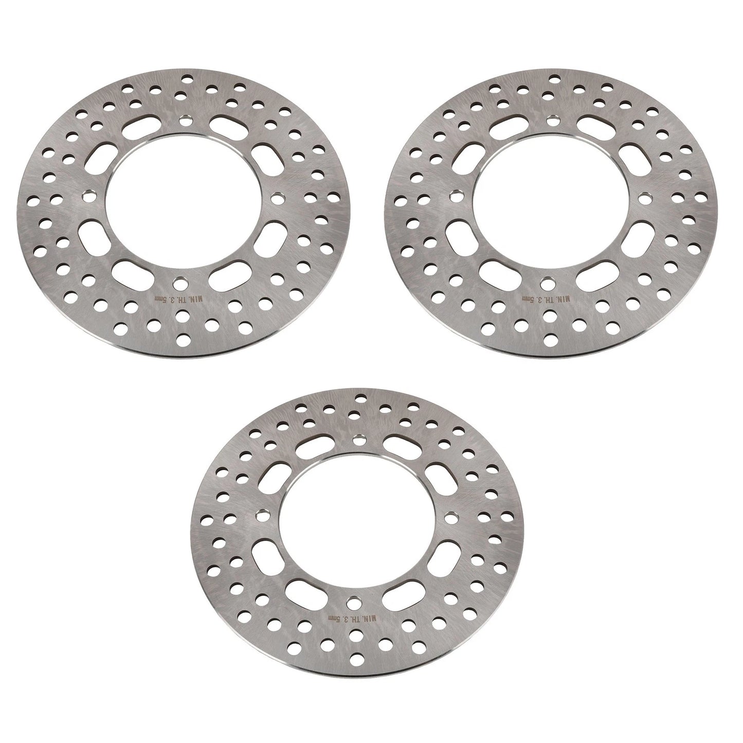 Front & Rear Disc Brake Rotors for Arctic Cat XC450 4x4 (2011–2017)