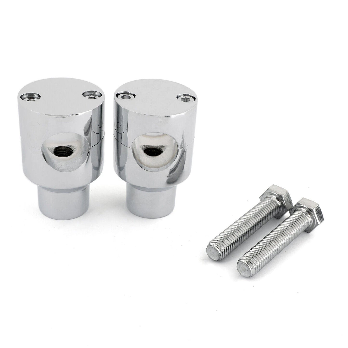 2" Handlebar Risers for Yamaha V-Star 650, Honda VTX, Suzuki Boulevard, Vulcan 900 (2000-2023)