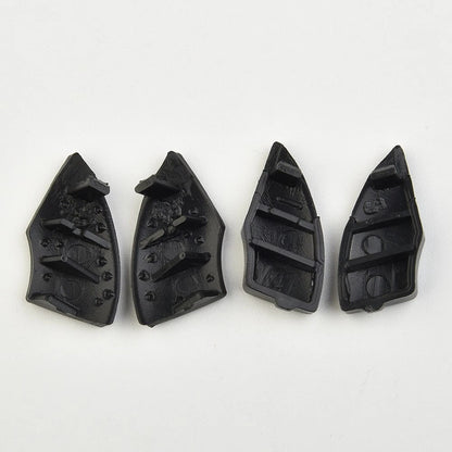 4pcs/set Car Button Black Trim Cover Removal for 500 CD