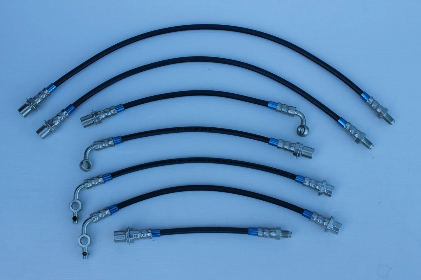 Braided Brake Hose Set for Toyota Land Cruiser (1990-1997)