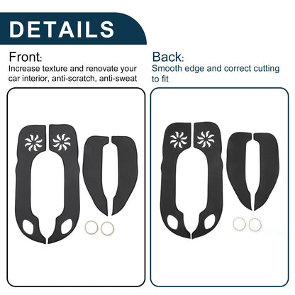 Car Door Anti Kick Pad Sticker Protector for Hyundai Elantra (2011-2016)