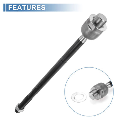 2 Pcs Front Inner Tie Rod End Links for Dodge Ram 1500 (2006-2012)