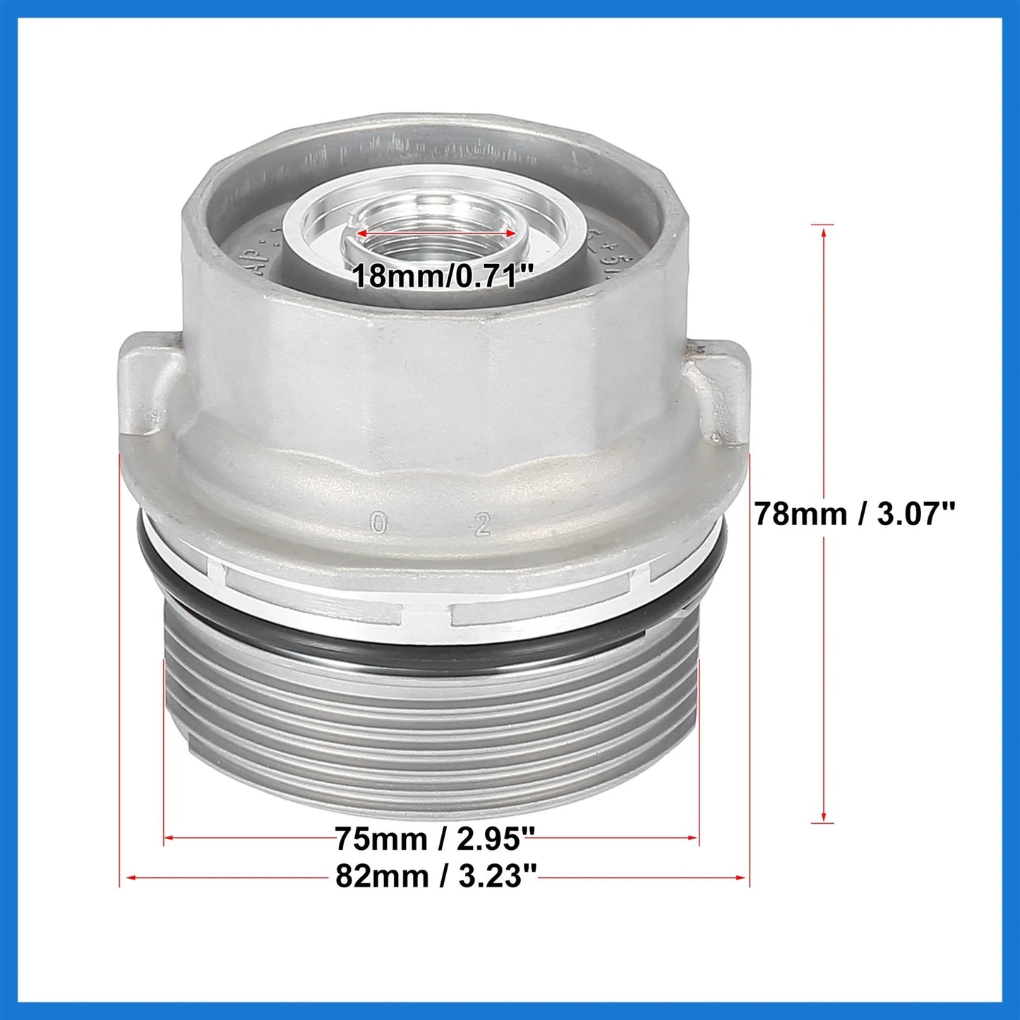 Oil Filter Cap Assembly for Toyota Yaris (2006-2011)
