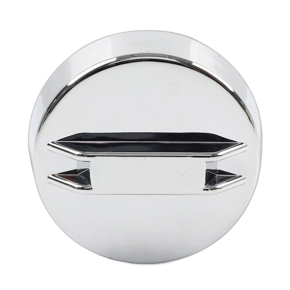 Chrome Vented Gas Fuel Tank Cover for Harley Fat Boy, Electra, Street, Road Glide (1990-2023)