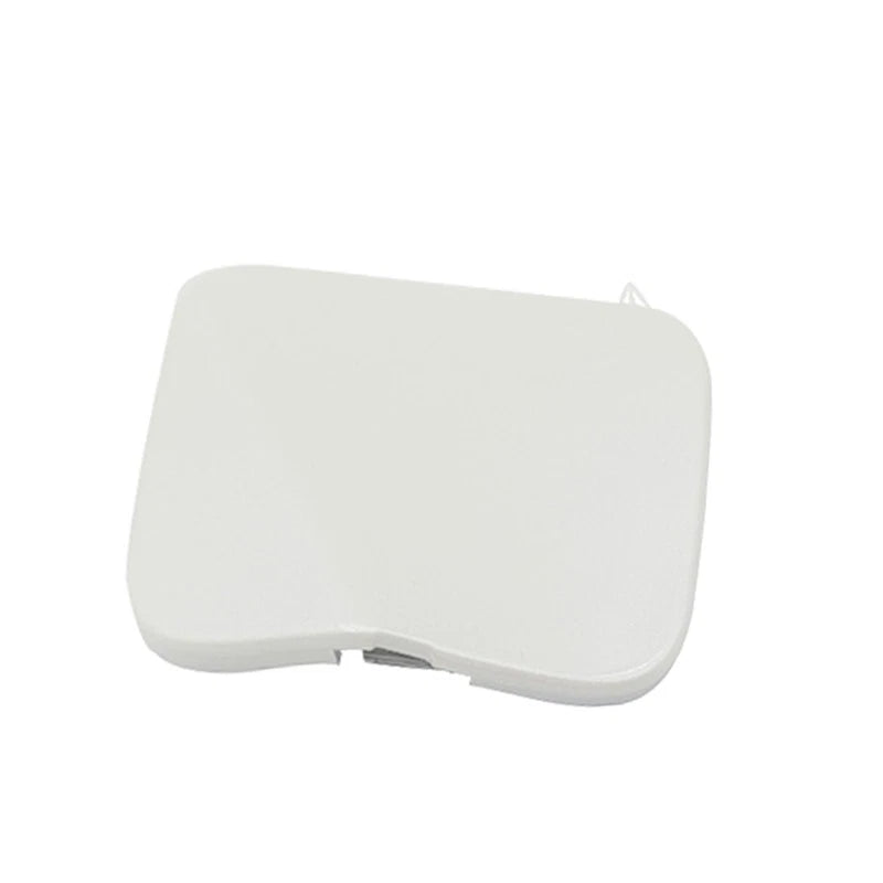 White Front Bumper Tow Hook Eye Cover for Nissan Altima (2016-2018)