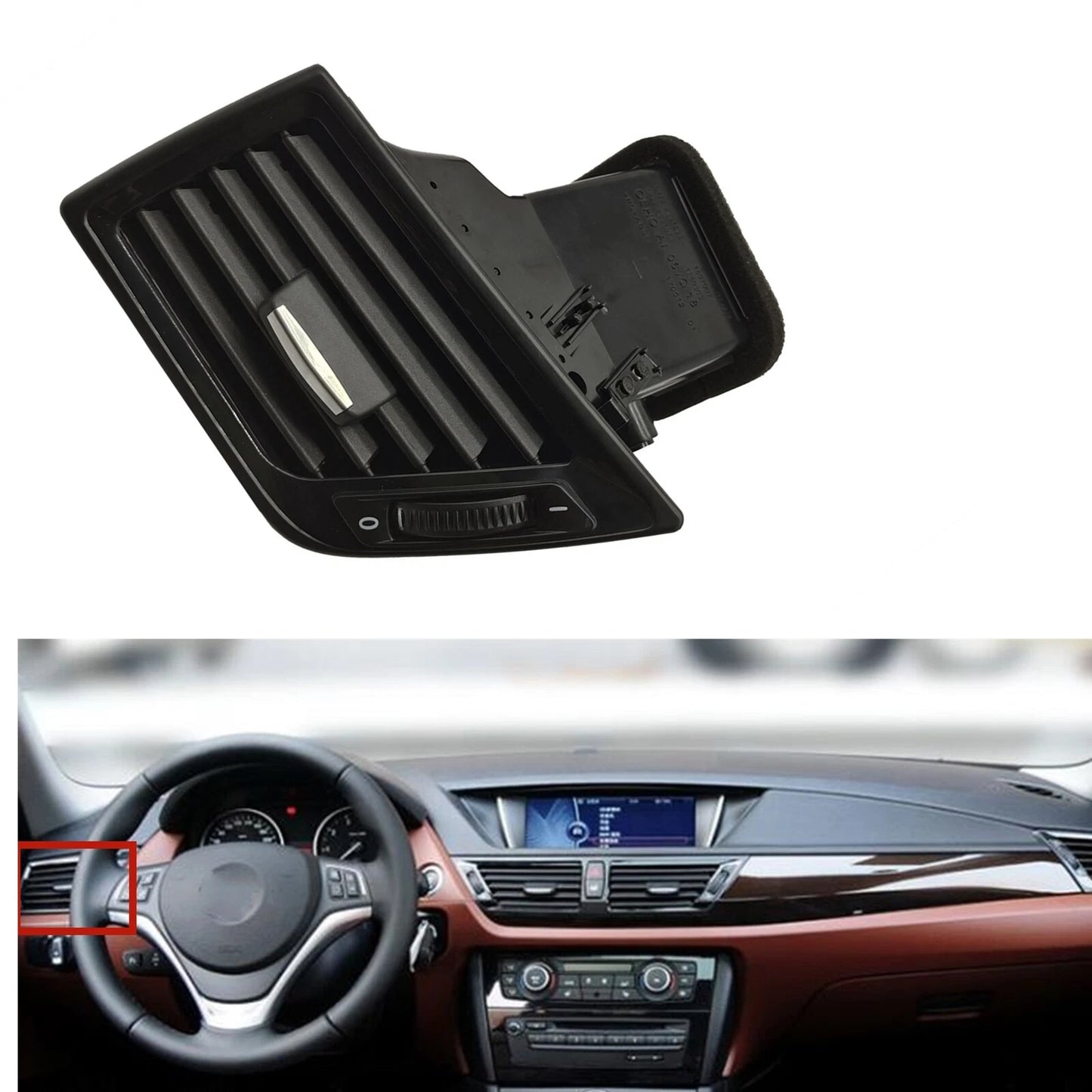 1x A/C Air Vent Outlet Assembly for BMW X1 E84 (2010-2015) Left Side