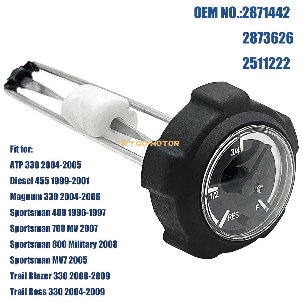Fuel Tank Gauge Gas Cap for Polaris Trail Boss 330 (2004–2009)