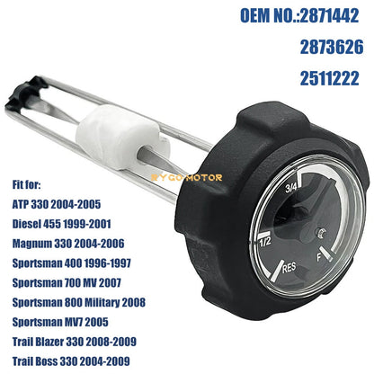 Fuel Tank Gauge Gas Cap for Polaris Trail Boss 330 (2004–2009)