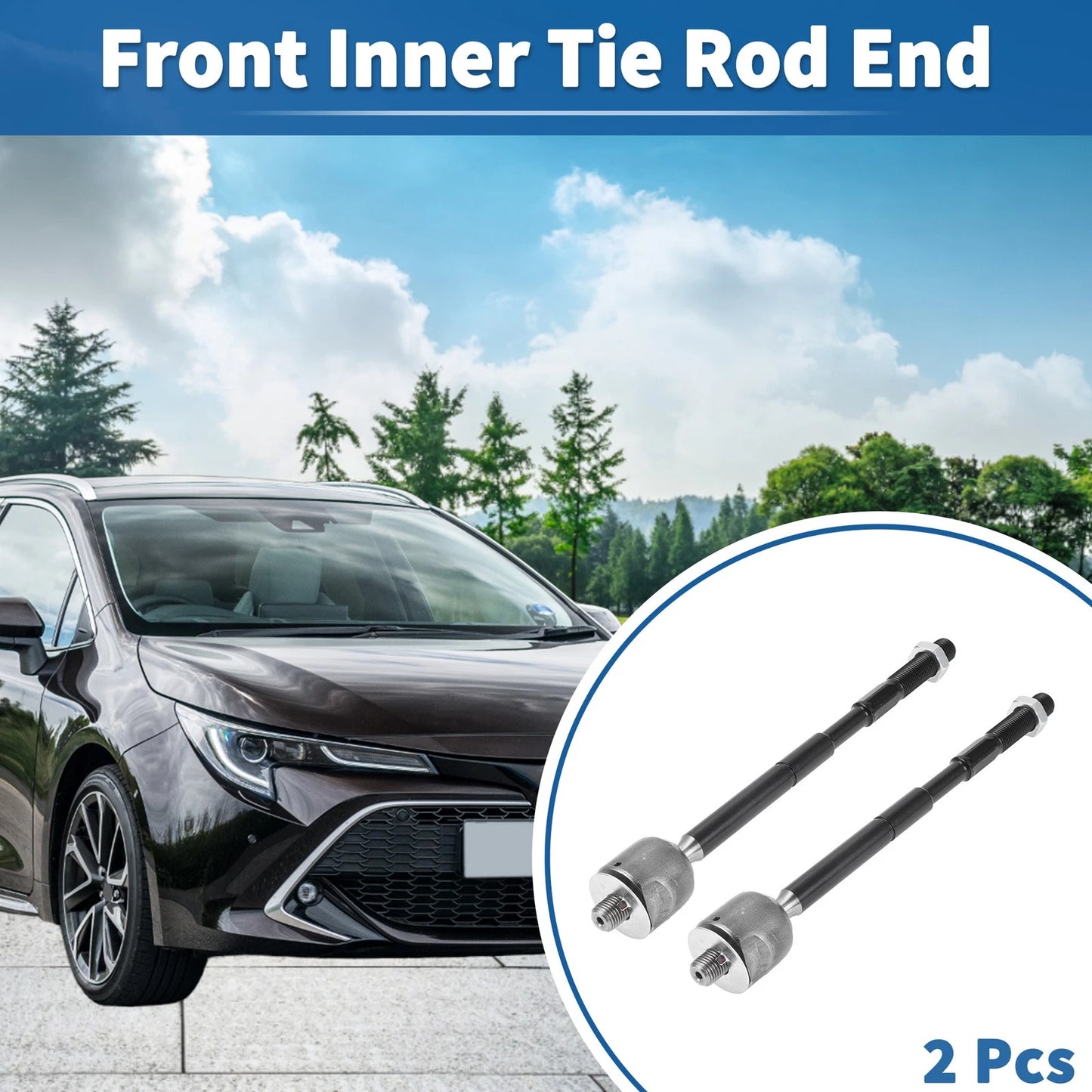 Front Inner Tie Rod Ends for Toyota Corolla (2003-2008)