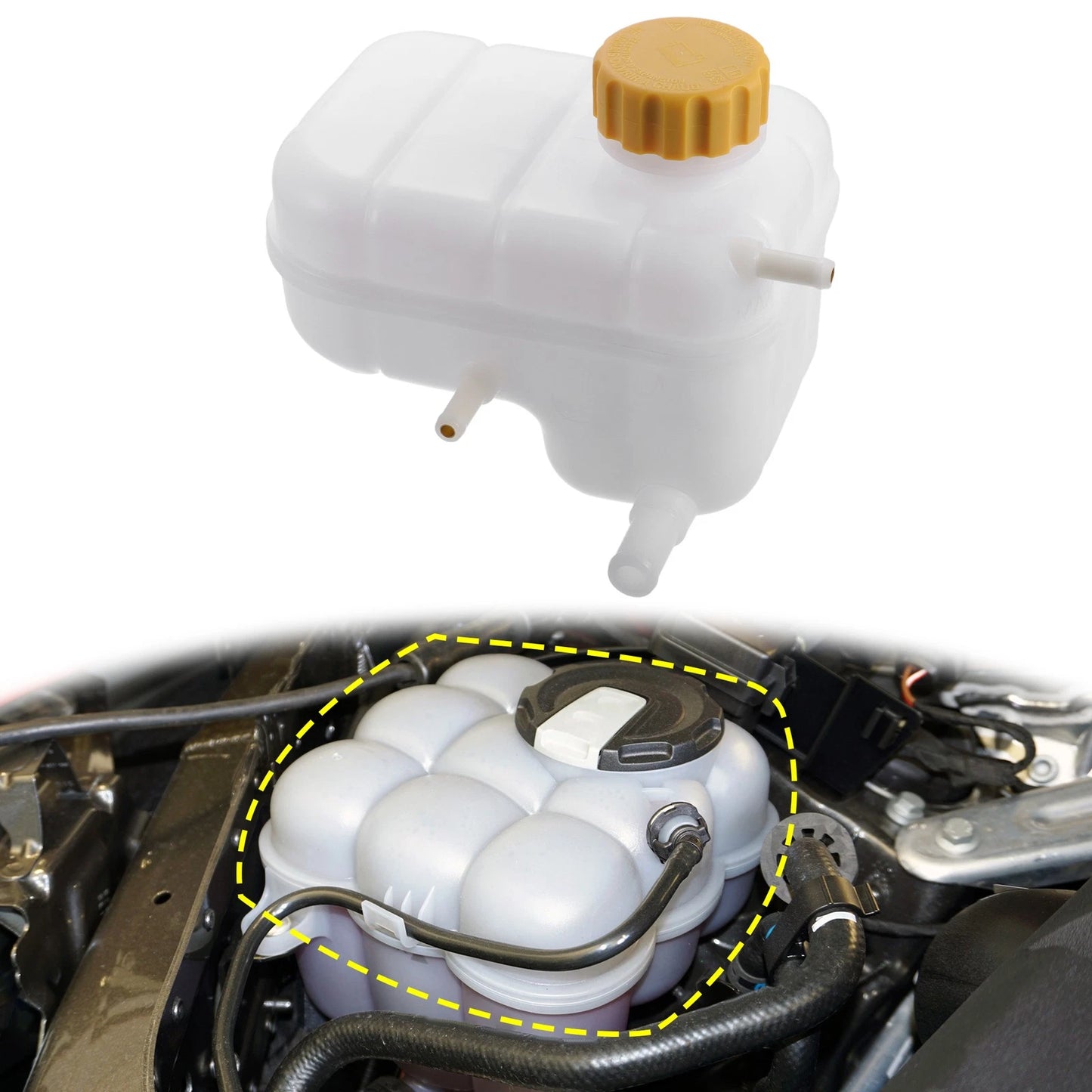 Coolant Reservoir Tank for Suzuki Forenza, Reno, Chevrolet (2004-2008)