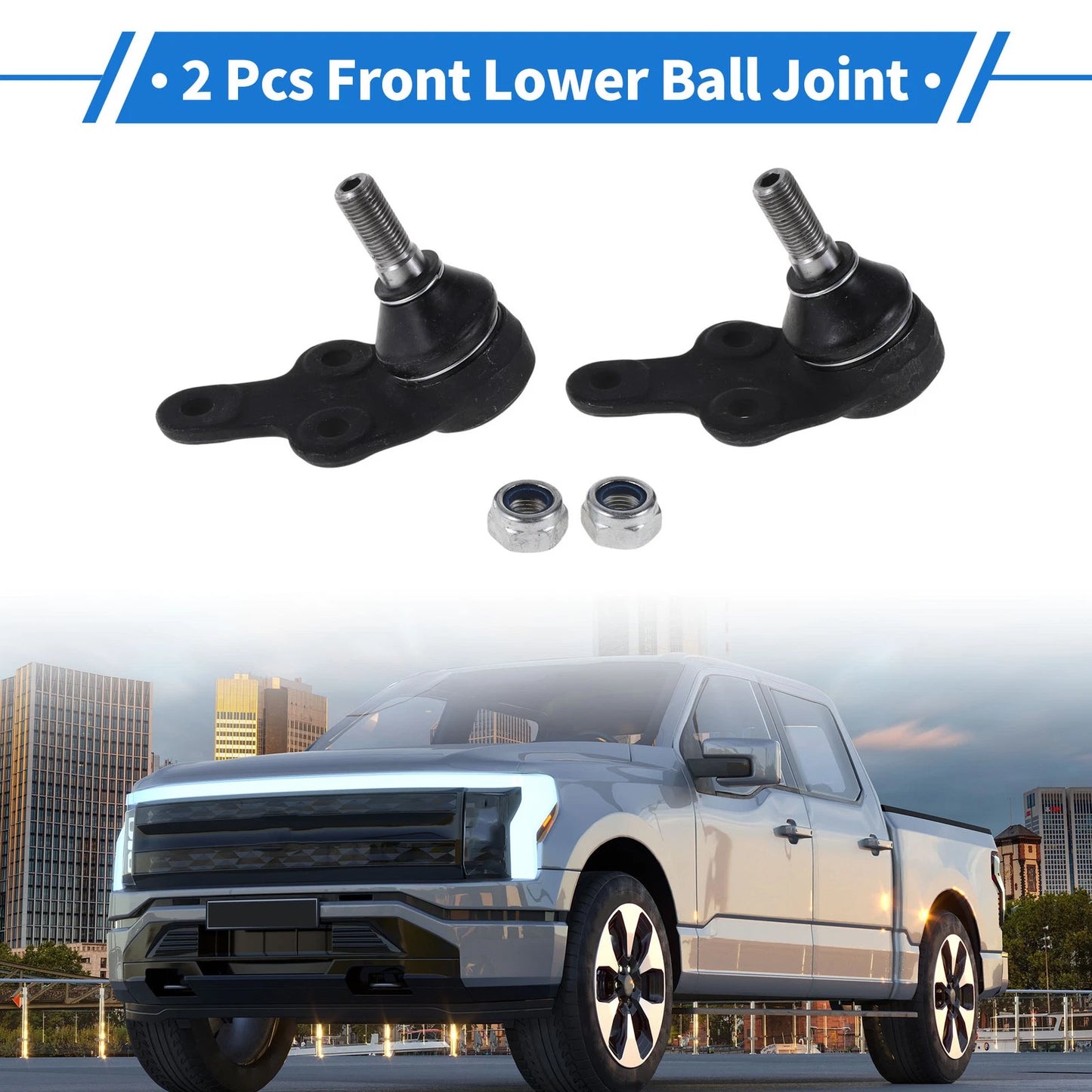 2 x Front Lower Ball Joints for Ford Focus (2004-2011)