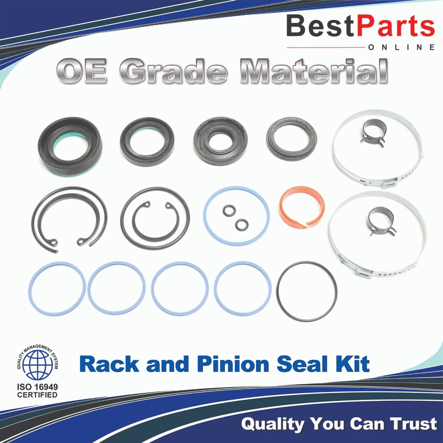 Power Steering / Rack and Pinion Seal for Chevrolet Colorado 2WD (2004–2005)