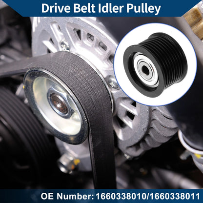 Drive Belt Idler Pulley 1 Pc for Toyota Tundra (2007–2021)