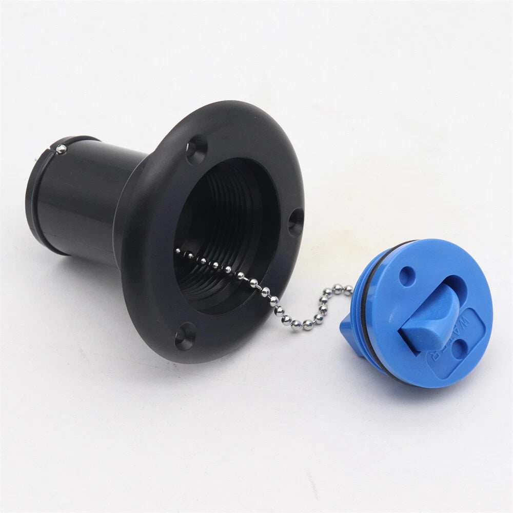 Water Filler Neck Cover with Cap for Marine Boat Yacht RV