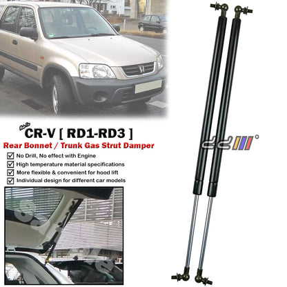 2 x Rear Boot Lid Lift Struts for Honda CR-V RD1 RD3 (1995-2001)