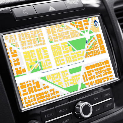 8.4" Tempered Glass Navigation Screen Protector for Jeep Compass (2021-2023)