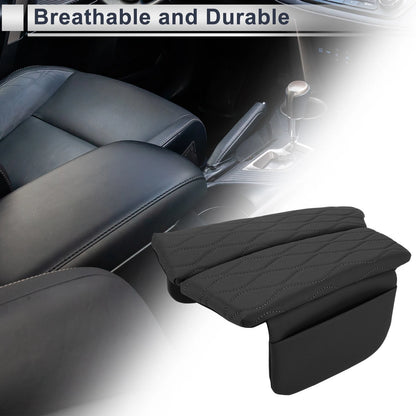 Car Center Console Cover for BMW 5 Series (2011-2017) - Black Storage Bag 1 Set