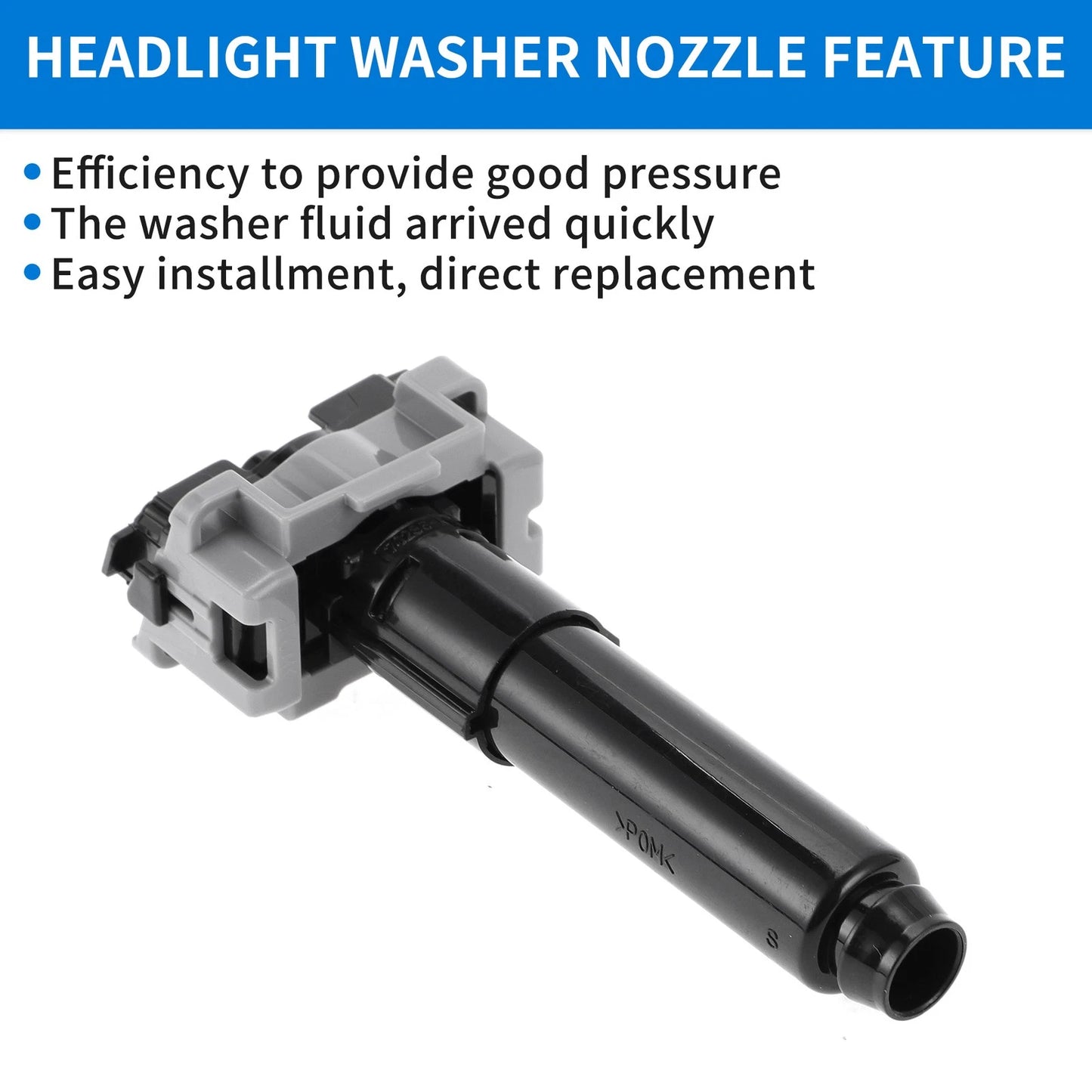 Headlight Washer Nozzle for Toyota Land Cruiser 2016-2019