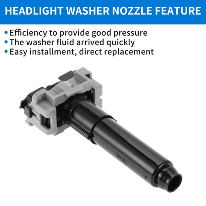 Headlight Washer Nozzle for Toyota Land Cruiser 2016-2019